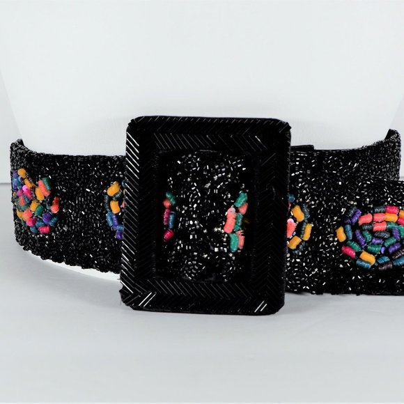 Norma Walters Vintage Beaded Sequin Belt